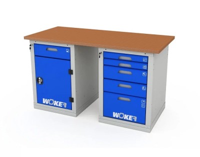 Верстак двухтумбовый Woker Pro 2205.F30.1500